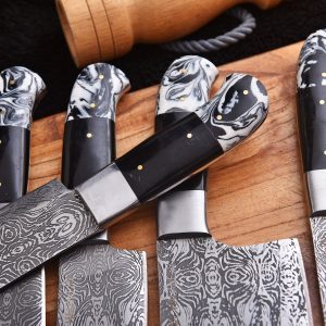 5 piece set with resin handle